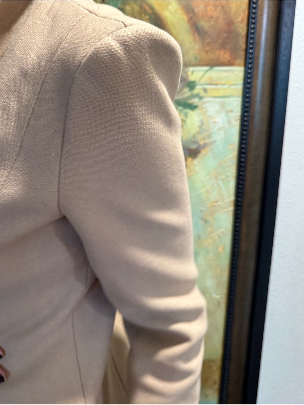 Ted Baker Camel Tan Single-Button Lined Coat - Picture 13 of 16